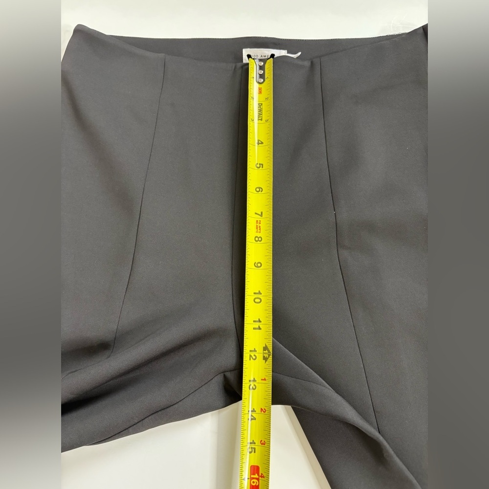 Good American Black Dress Pants Side Zip & Zip Ankles new with Tags Size XL - Picture 9 of 11